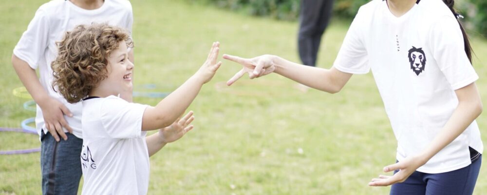 Kinderen, plezier, kamp