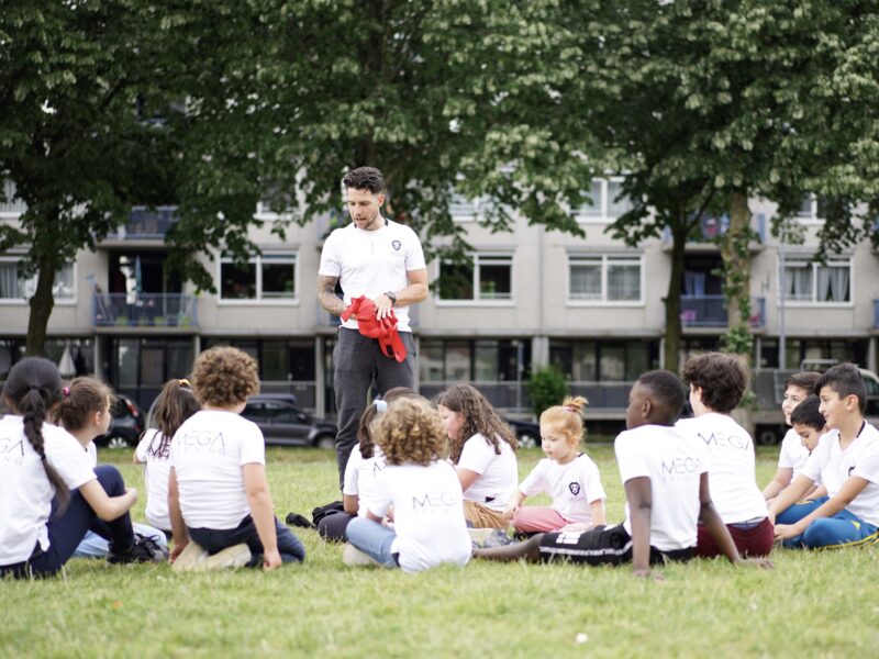 Kinderen, plezier, sportkamp