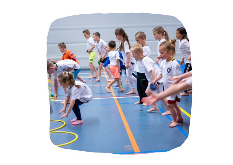 Kinderen, sporten, sportkamp